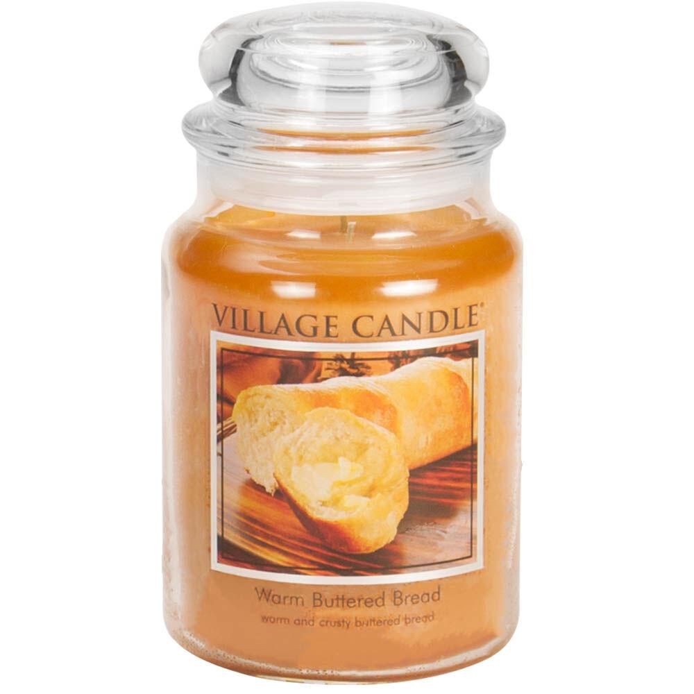 Village Candle Dome 602g - Warm Buttered Bread